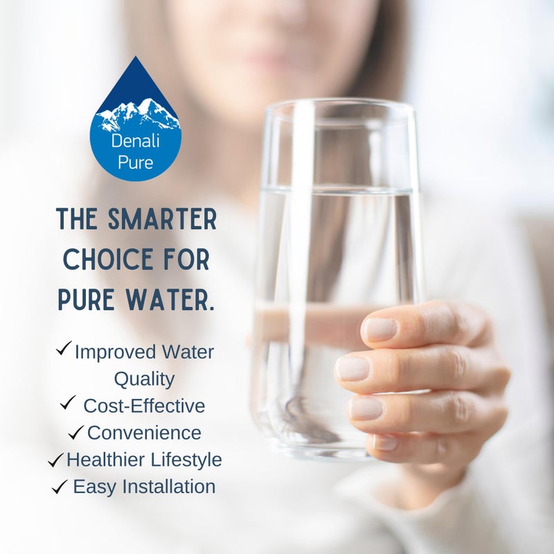 UpStart Battery 2-Pack Replacement For Jenn-Air Jcd2297Key Refrigerator Water Filter - Compatible With Jenn-Air Ukf8001 Fridge Water Filter Cartridge - Image 3